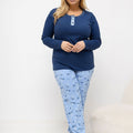  Plus Size Pajamas model 226132 Forever Pink 
