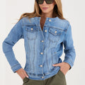  Denim jacket model 227595 Factory Price 