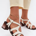  Heel sandals model 227908 Step in style 