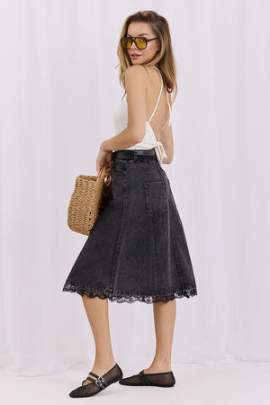  ~Spódnica jeansowa model 228023 Factory Price 