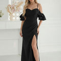  Long dress model 229631 Bicotone 