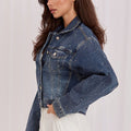  Denim jacket model 230177 Italy Moda 
