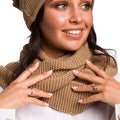  Infinity Scarf model 136408 BE Knit 