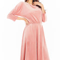  Evening dress model 150735 awama 