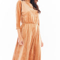  Evening dress model 150737 awama 