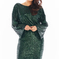  Evening dress model 150756 awama 