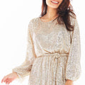  Short dress model 150766 awama 
