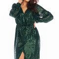  Evening dress model 150771 awama 