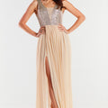  Long dress model 174302 awama 