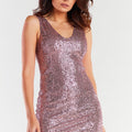  Evening dress model 174306 awama 