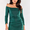  Short dress model 174381 awama 