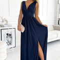  Long dress model 183711 Numoco 